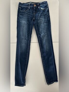 American eagle super low jegging jeans